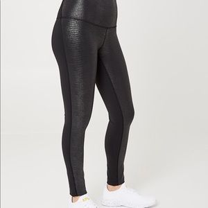 DYI Reptile Foil Leggings